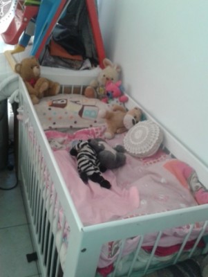 Baby cot bed and mattress for sale