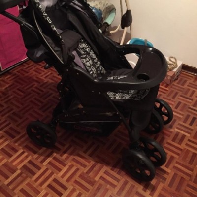 Chelino pram and car seat with Isofix base for sale