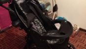 Chelino pram and car seat with Isofix base for sale