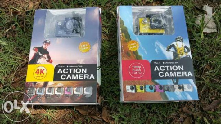 Action Camera - Ultra HD 4k cam +1080p cam - Gopro replica - BRAND NEW