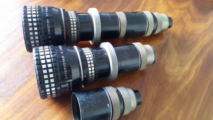 3 x Hypergonar Lenses/Scopes J 242