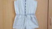 Womens Light-Washed Denim Short Jumpsuit by WITCHERY. Size 12