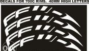 Fast Forward FFWD wheel rim decals graphics