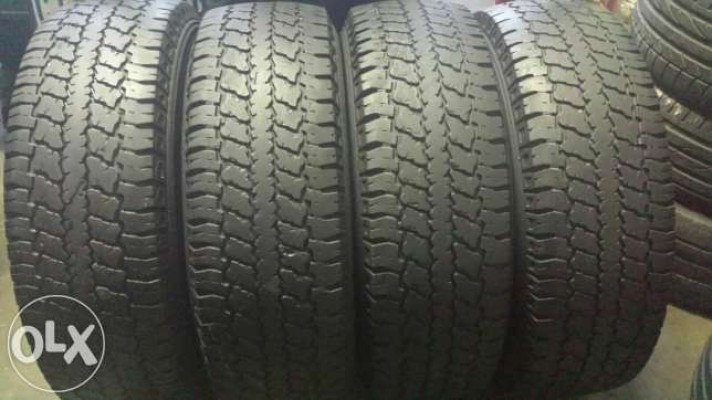 Good year 265/65/17 tyres