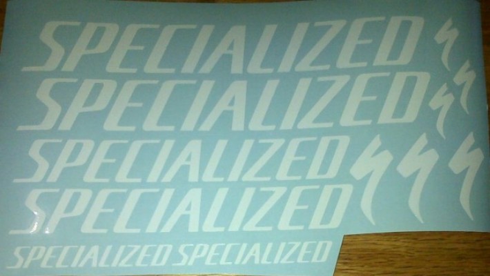 Specialized S - Works decals stickers graphics - various sets