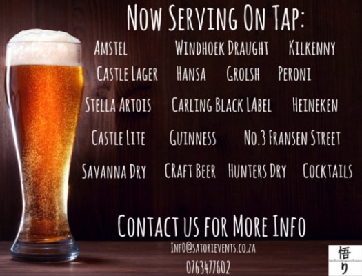 Draught Tap Hire