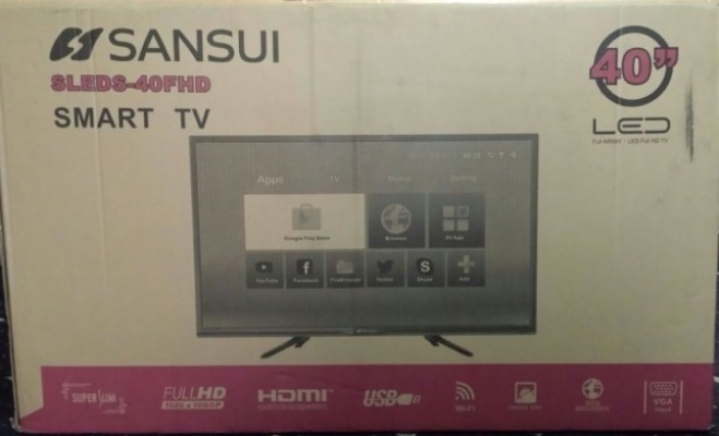 SANSUI 40 Inch Smart Wifi Full HD Led Brand New 1 year Warranty