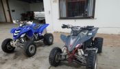 Yfz 450 and raptor 660 for sale