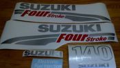 Cowl Graphics decals for a suzuki four stroke 140 outoard motor