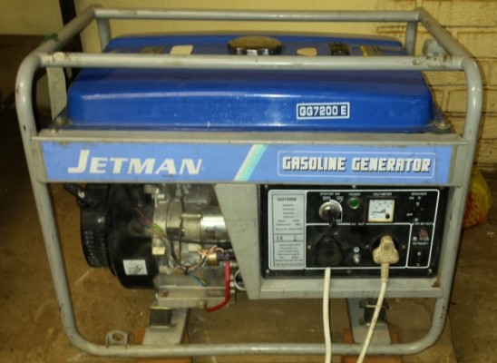 Jetman generator 6.0kW electric start