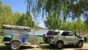 Alustar offroad camping trailer